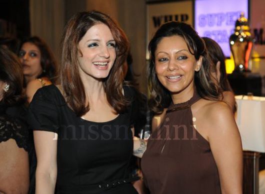 Sussane Roshan and Gauri Khan