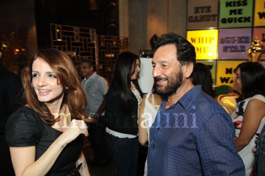 Sussanne Roshan and Shekhar Kapur