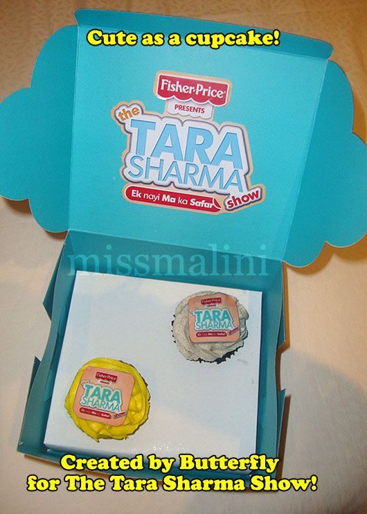 The Tara Sharma Show sinful Cupcakes by Butterfly