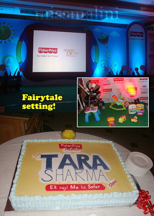 The Ballroom at Taj Lands End looked adorable, The Launch cake