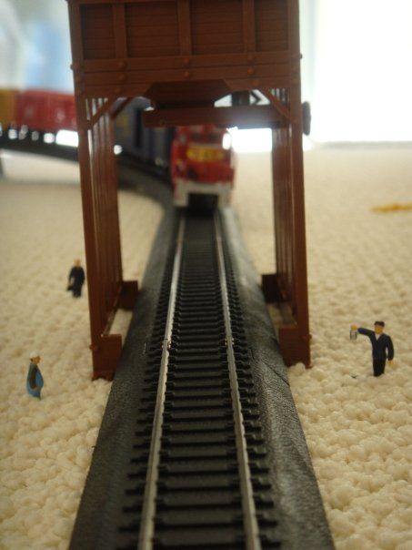 The hi-tech train set