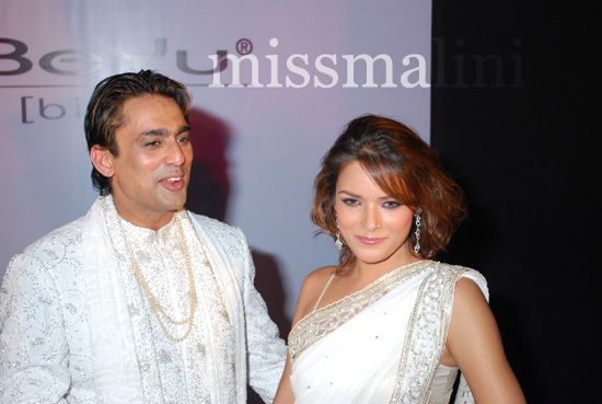 Udita Goswami was the show stopper for the fashion show