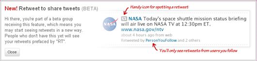 Retweeters Rejoice! New Twitter feature on its way…