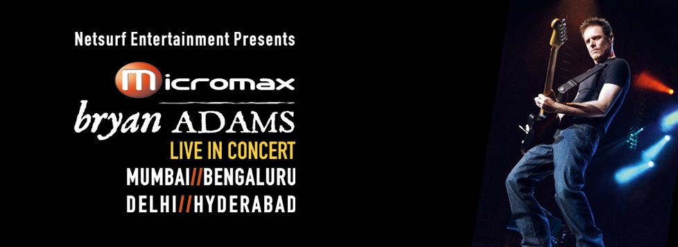 MissMalini Contest: Win Tickets to Bryan Adams LIVE in Mumbai, Bangalore, New Delhi & Hyderabad!