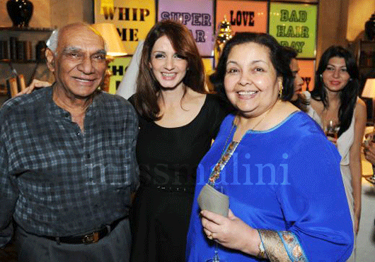 Yash & Pamela Chopra and Sussanne