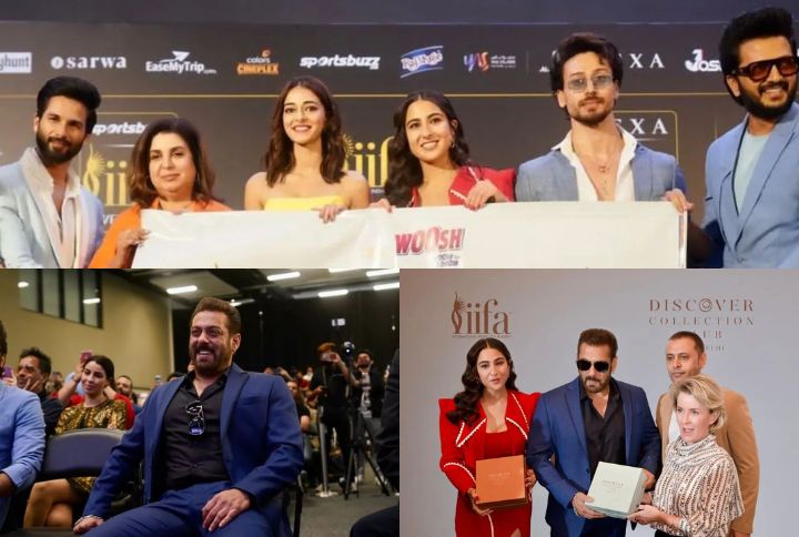 Video: Ahead Of The IIFA Awards 2022 Salman Khan, Shahid Kapoor, Sara Ali Khan Grace The Star-Studded Press Conference