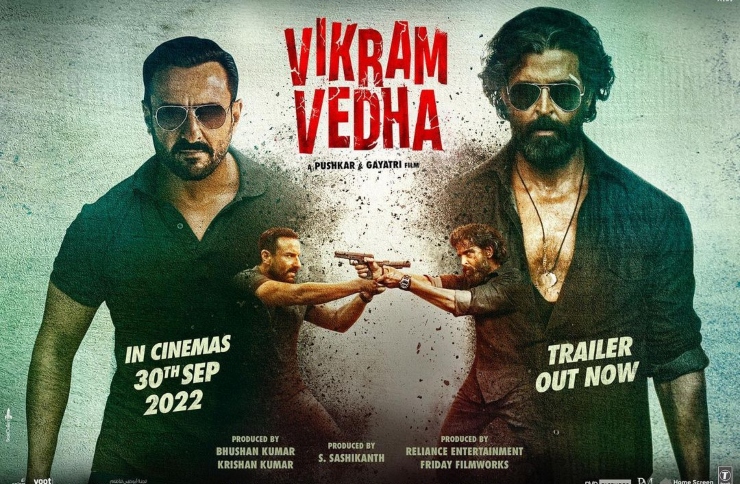 Vikram Vedha Trailer: Saif Ali Khan &#038; Hrithik Roshan Starrer Will Give You Goosebumps Throughout
