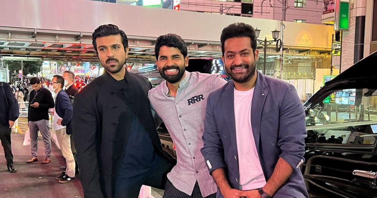 Pics: Ram Charan, Jr NTR, &#038; Team Flattered By All The Love For RRR From The Japanese Audience