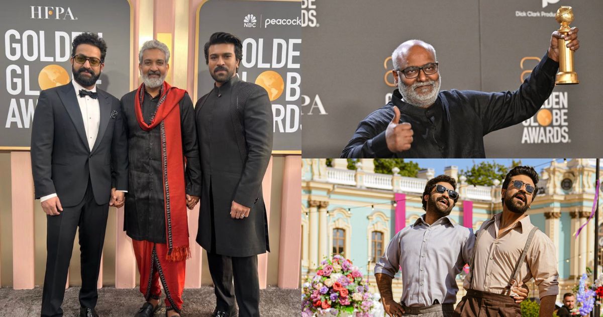 RRR: Ram Charan &amp; Jr NTR&#8217;s Song &#8216;Naatu Naatu&#8217; From SS Rajamouli&#8217;s Film Becomes The First Ever Asian Song To Win The Golden Globe Award