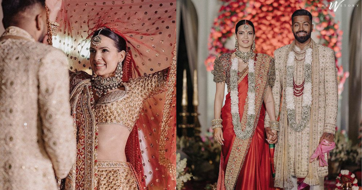 Nataša Stankovic & Hardik Pandya Chose Abu Jani Sandeep Khosla For Their Indian-Traditional Wedding Celebrations