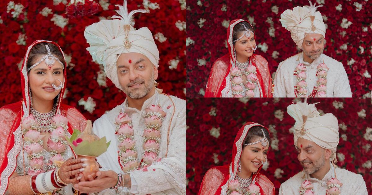 Watch: Newlyweds Dalljiet Kaur & Nikhil Patel’s First Glimpses From Their Wedding Are Too Beautiful To Miss