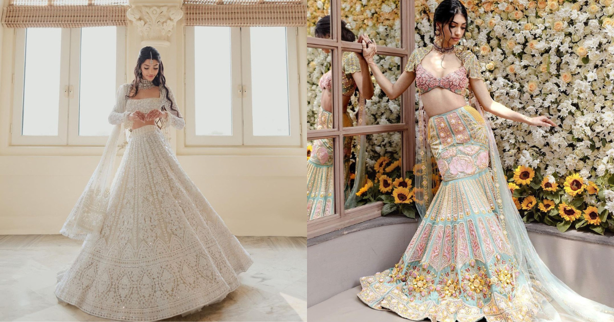 Inside The Fairytale Wedding Of Alanna Panday & Her Custom Designer Ensembles