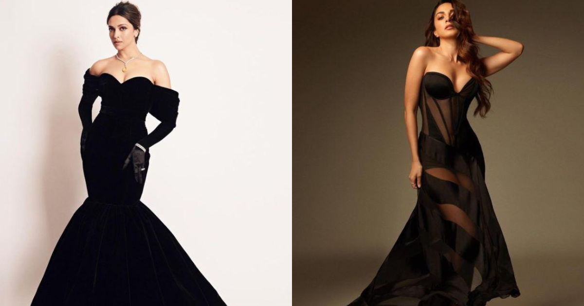 Kiara Advani To Deepika Padukone, 5 Celebrities Who Stunned In A Black Gown