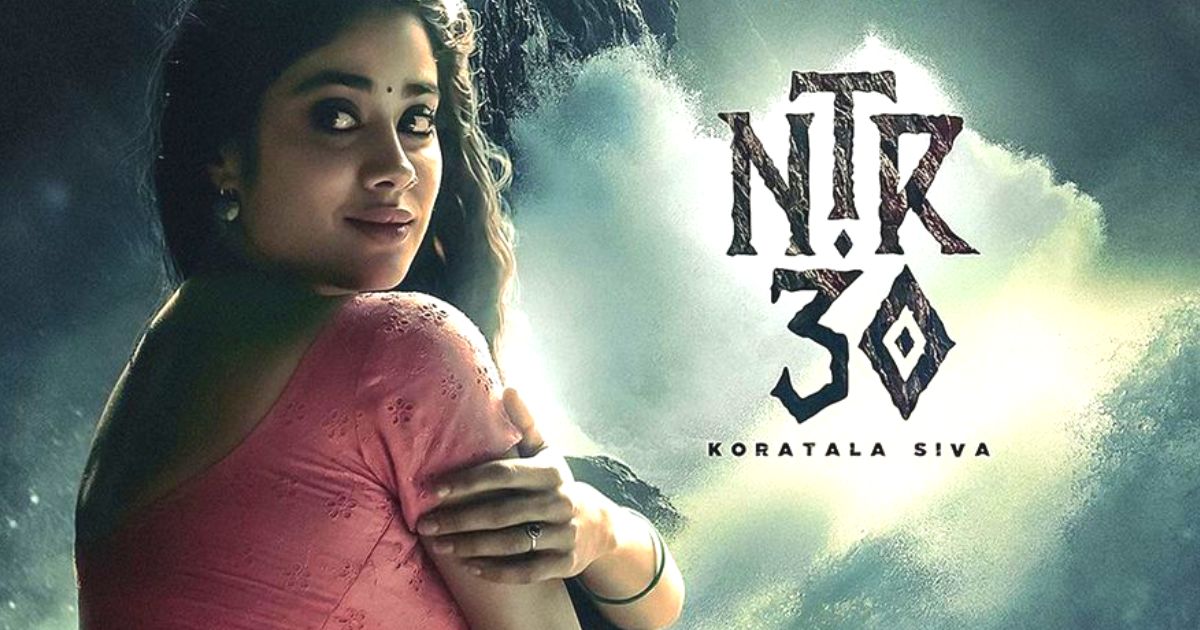 NTR 30: Janhvi Kapoor Shares Poster Of Her Telugu Film Debut Alongside Jr. NTR