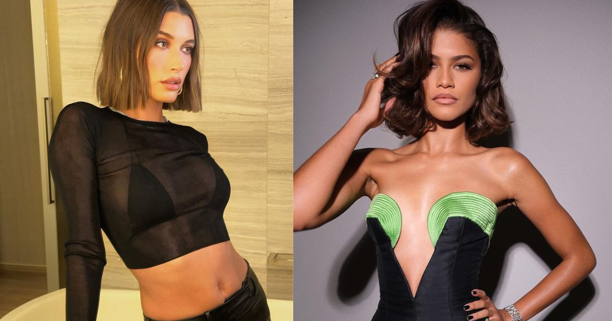 Bob Cut Is The Hottest Trend For The Season, Zendaya & Hailey Bieber Are The Proof