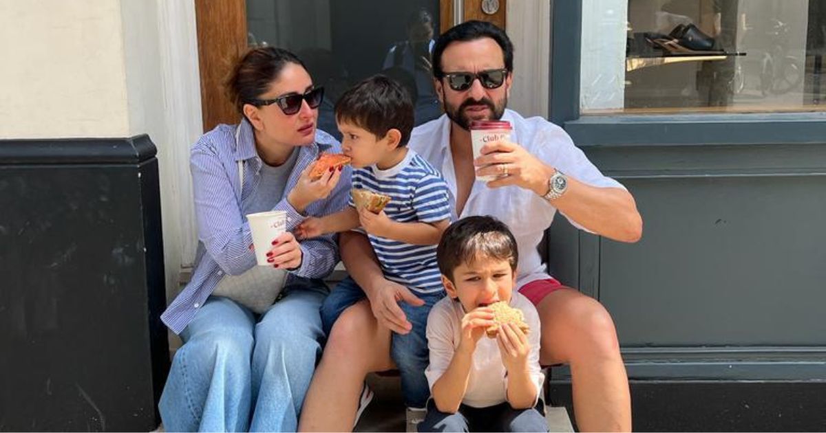 EXCLUSIVE PICS: Saif And Kareena Kapoor Khan’s Vacation Photo With Kids Is Relatable Max!