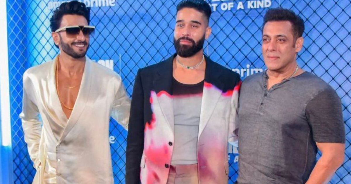 Salman Khan, Ranveer Singh&#8217;s Candid Moment With AP Dhillon At His Docuseries First Of A Kind Premiere