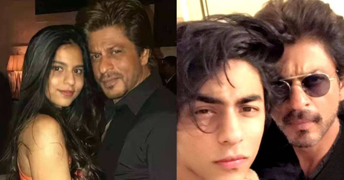 VIDEO: Shah Rukh Khan Spotted At Mannat&#8217;s Terrace With Aryan Khan, Suhana Khan