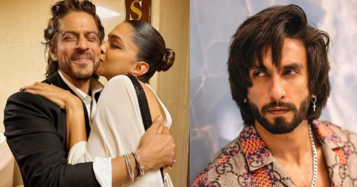 Ranveer Singh’s Epic Reaction To Deepika Padukone’s Picture With Shah Rukh Khan