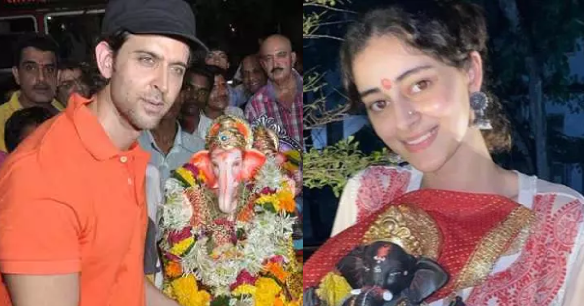 Hrithik Roshan To Ananya Panday, Here Are Celebs Who Celebrate Ganesh Chaturthi At Home