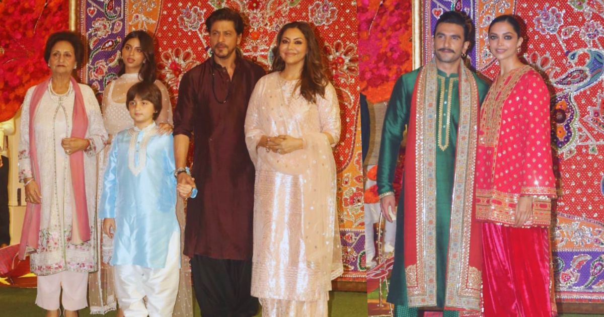 SRK And Family, Ranveer-Deepika, Here Are All The Highlights Of Ganesh Chaturthi Celebrations At The Ambani’s