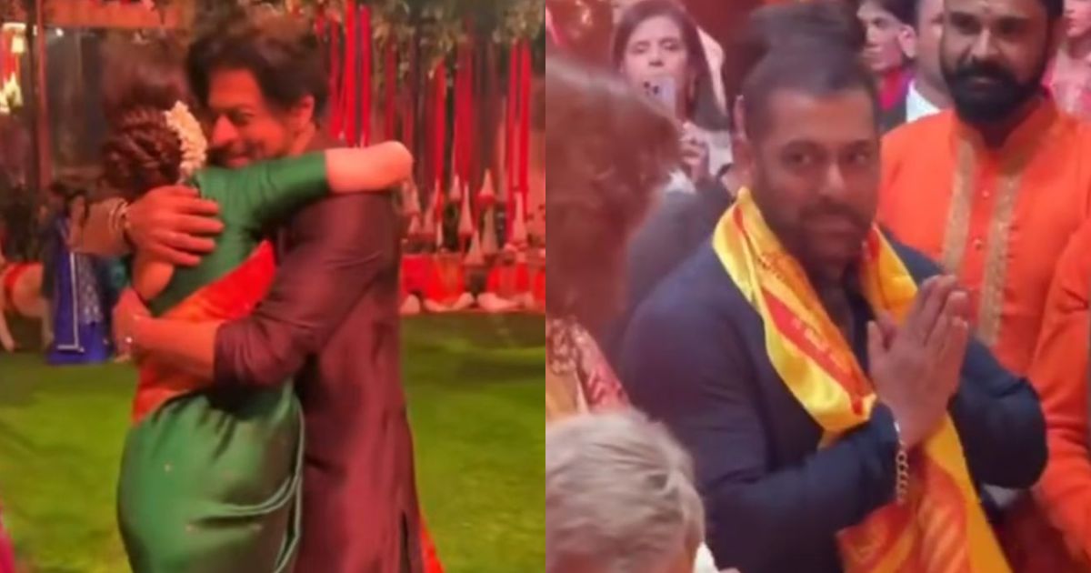 Inside Video: SRK Hugs Nita Ambani, Salman Khan Joins Hands At Ambani’s Ganpati Celebrations