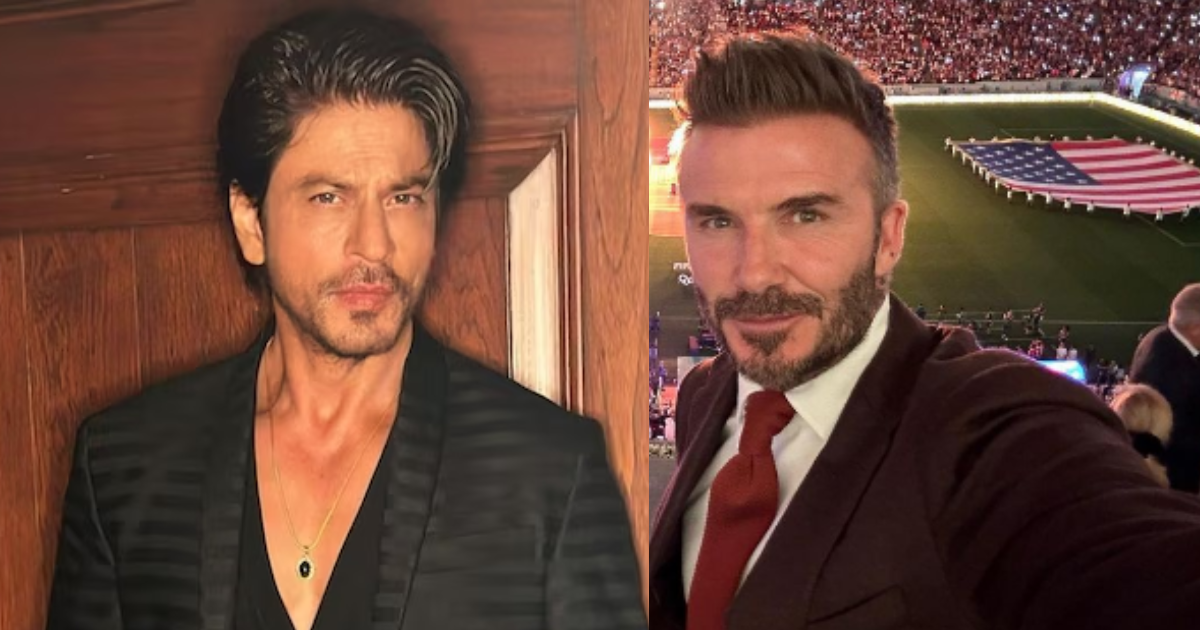 VIDEO: David Beckham Visits Shah Rukh Khan’s Mannat Before He Leaves For UK