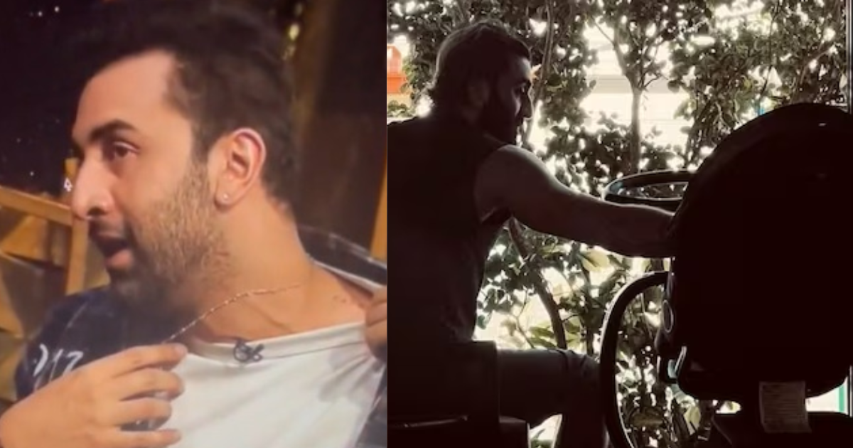 VIDEO: Ranbir Kapoor Flaunts New Tattoo Of Daughter Raha