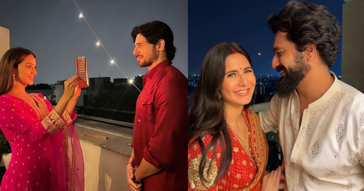 Sidharth-Kiara To Katrina-Vicky, Here’s How These B-Town Couples Celebrated Karva Chauth