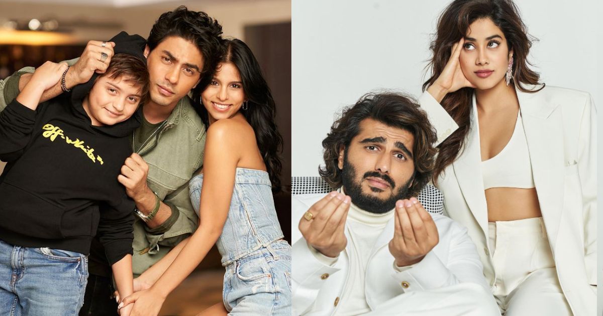 Suhana-Aryan To Janhvi-Arjun, 5 Brother Sister Duos in Bollywood That Are Redefying Fashion