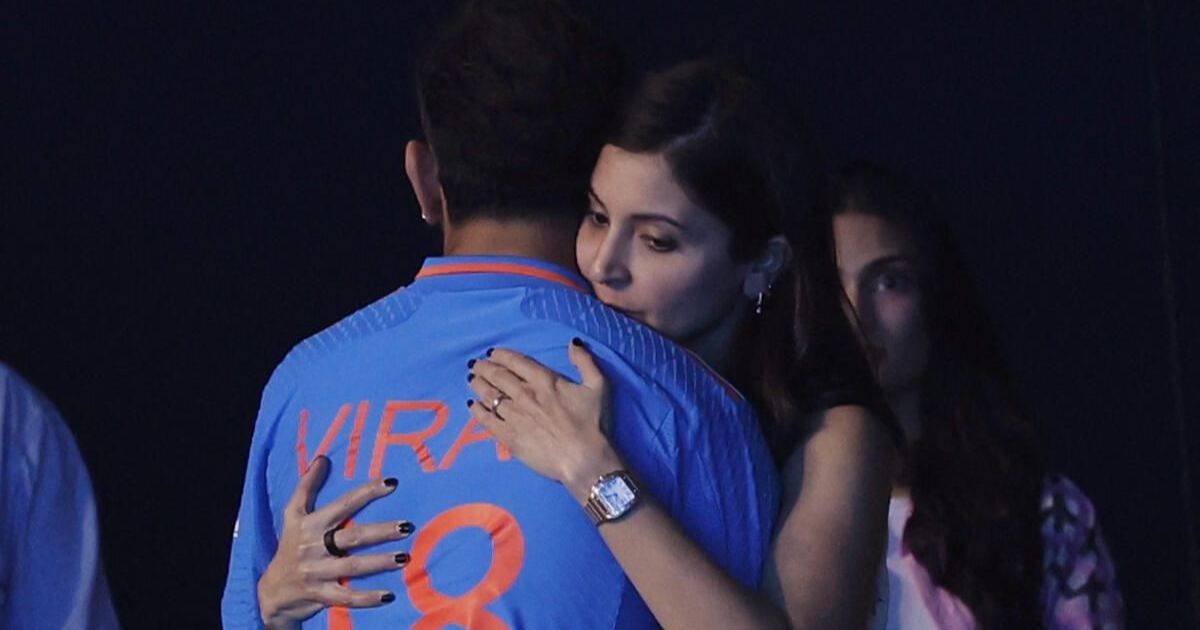 Anushka Sharma’s Hug To Virat Kohli After India’s Loss Is An Emotional Sight