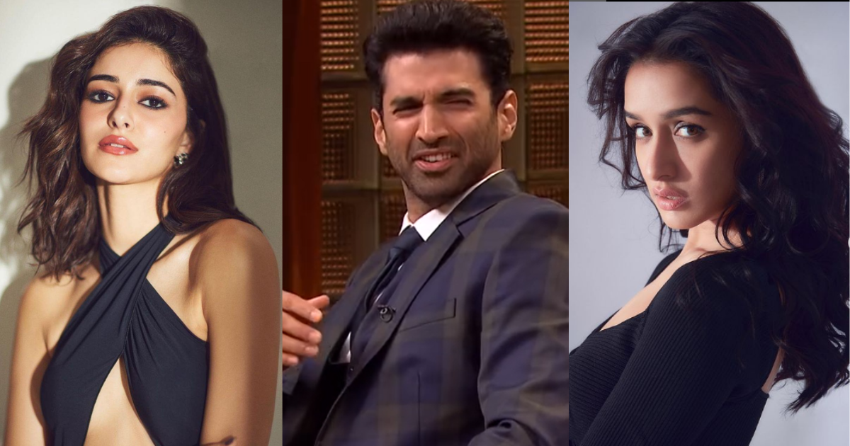 Koffee With Karan 8: Aditya Roy Kapur’s Epic Reaction To What He’ll Do If Stuck In A Lift With Ananya Panday And Shraddha Kapoor