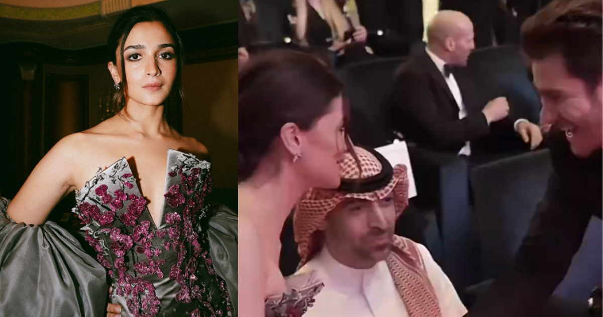 Alia Bhatt, Andrew Garfield Interacting At Red Sea Film Festival Goes Viral, Fans React