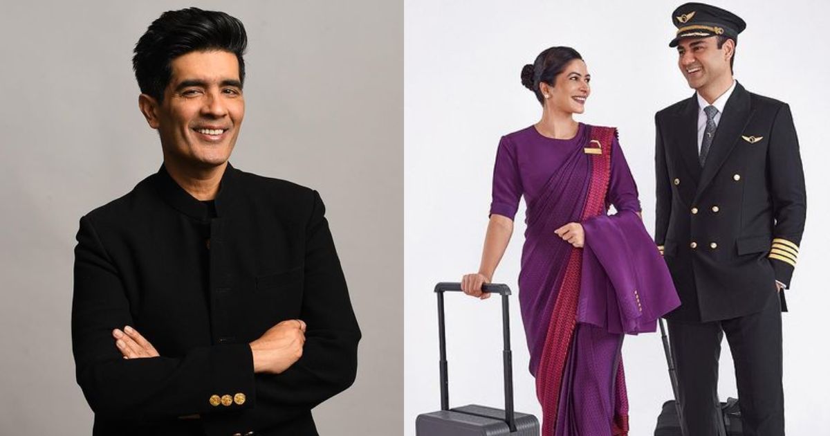 Manish Malhotra Designs Stunning Uniforms For Air India In An Iconic And Unforgettable Collaboration