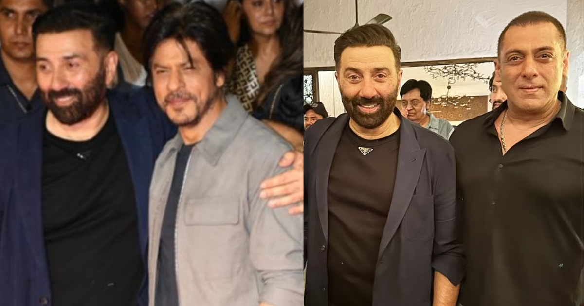 Sunny Deol Reveals This About His Equation With Shah Rukh Khan And Salman Khan