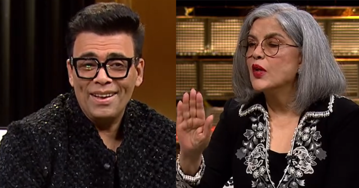 Koffee With Karan 8: Zeenat Aman Reveals The Wildest Thing She Has Done In Her 70’s