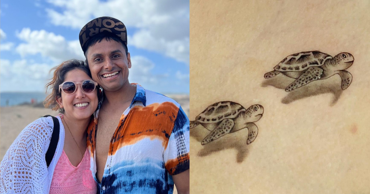 Ira Khan-Nupur Shikhare’s Matching Turtle Tattoos On Bali Honeymoon Scream Couple Goals!