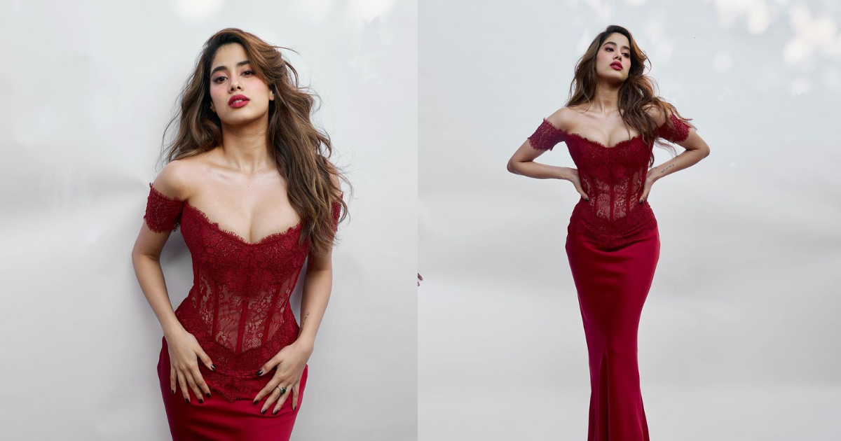 Janhvi Kapoor’s Red Dress Will Cost You Rs 1.9 Lakhs! Here’s How To Get This Valentine’s Look
