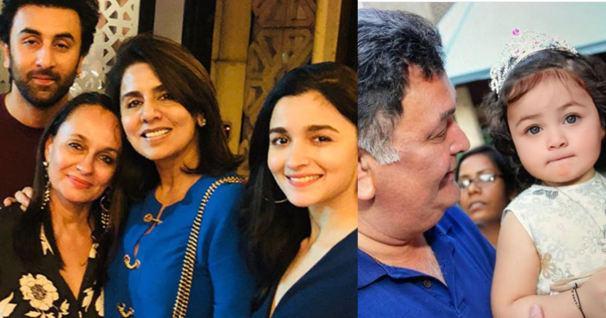 Neetu Kapoor, Soni Razdan’s Sweet Reaction To Fan Made Picture Of Raha And Rishi Kapoor