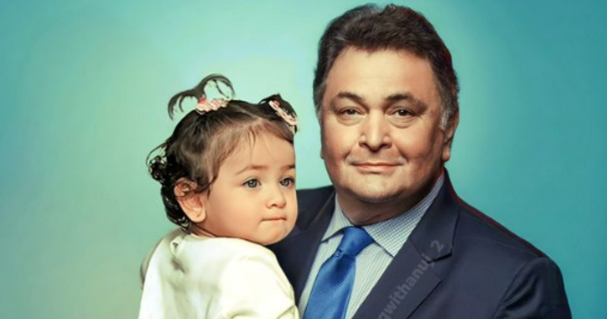 Alia Bhatt, Ranbir Kapoor’s Daughter Raha’s New Edited Pics With Rishi Kapoor Go Viral, Fans React