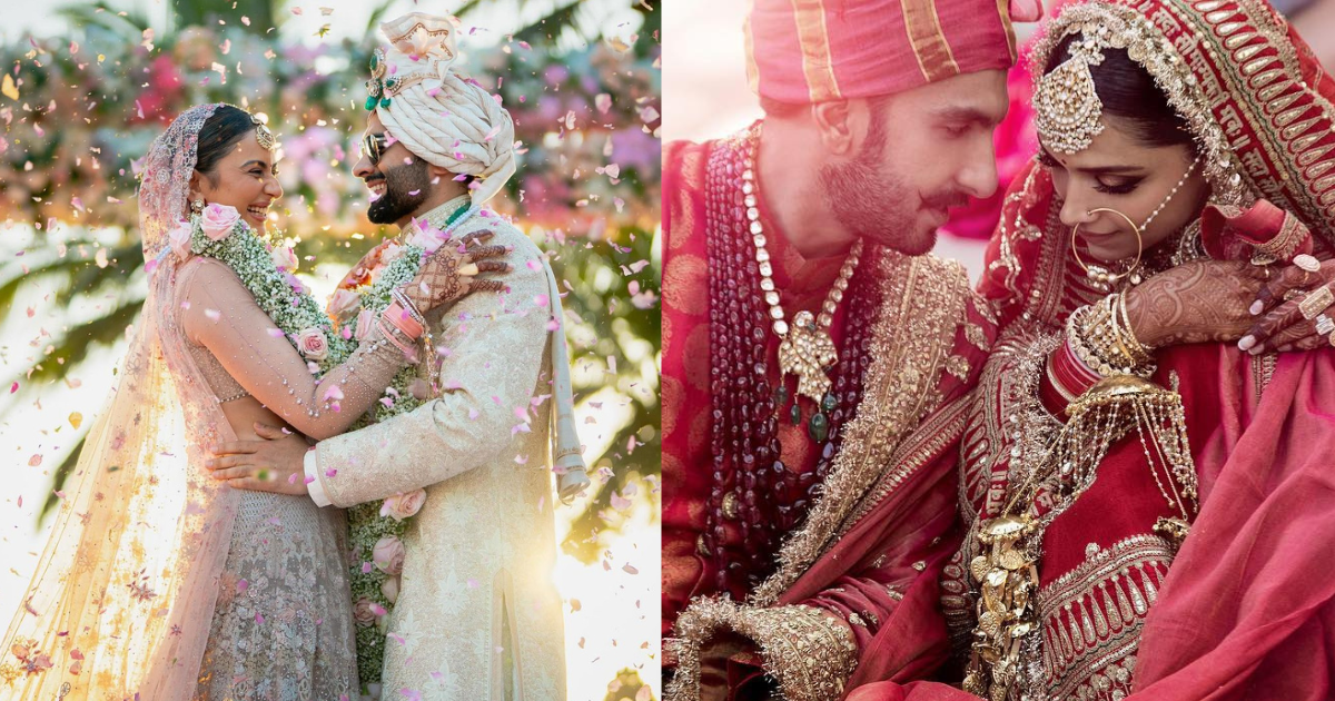 Rakul Preet-Jackky Bhagnani, Alia-Ranbir, Deepika-Ranveer’s Wedding Pics That Broke The Internet!