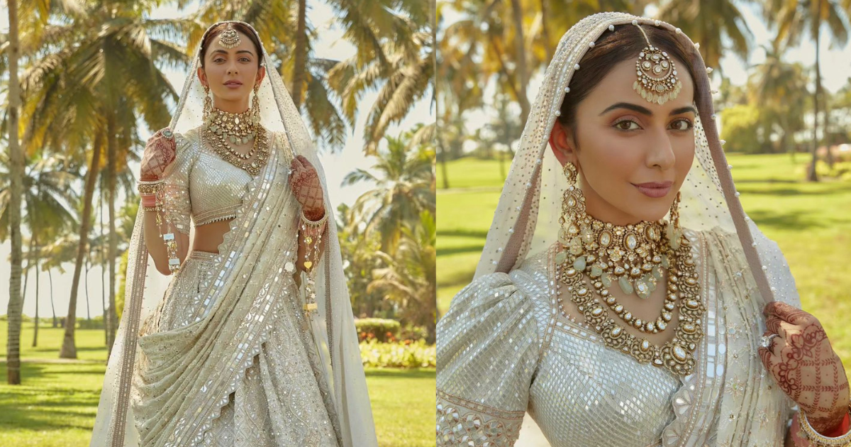 Rakul Preet Singh’s Wedding Looks Decoded: Pink-Ivory Hued Lehengas To Enormous Diamond Studded Jewelry