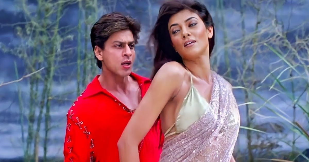 Here’s Why Sushmita Sen Was Shocked To See Shah Rukh Khan on ‘Main Hoon Na’ Set