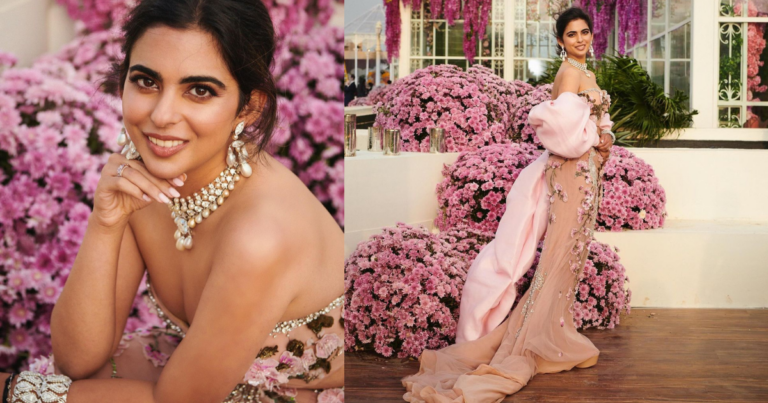 Anant Ambani-Radhika Merchant Pre-Wedding: Isha Ambani’s Floral Pink Gown Is Ravishingly Gorgeous