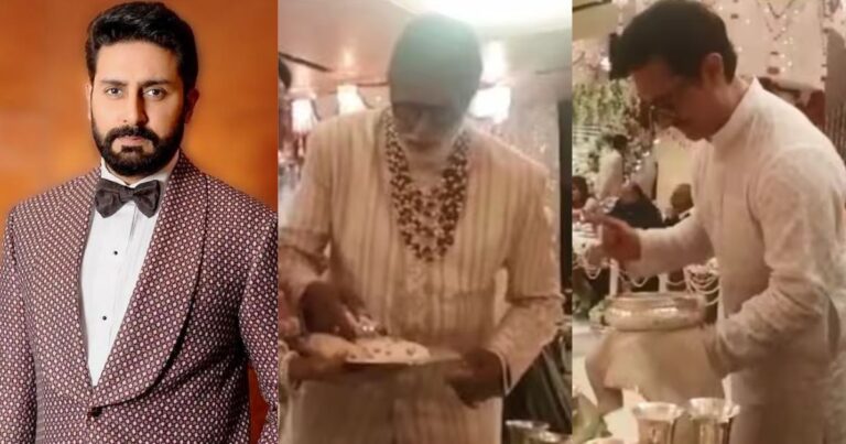 Abhishek Bachchan Reveals Why Amitabh Bachchan, Aamir Khan Served Food At This Ambani Wedding