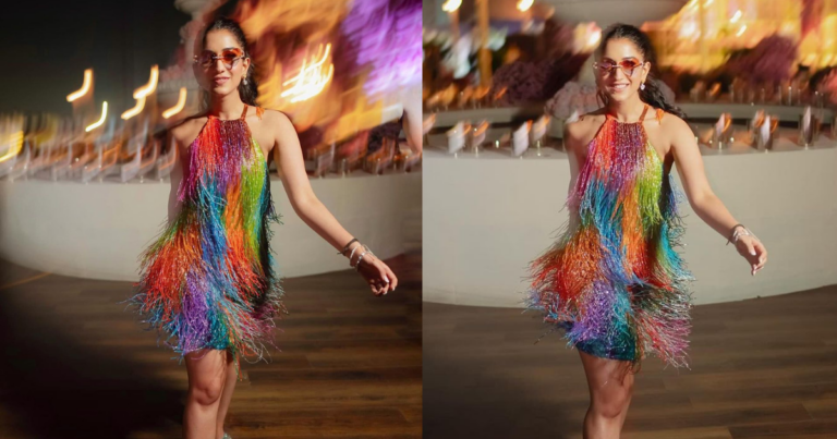 Radhika Merchant’s Colorful Fringed Dress For Day 2 Of Her Pre-Wedding Function Screams Uber-Cool Bride Goals!