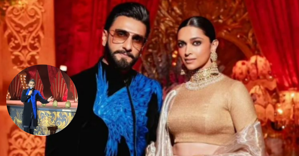 VIDEOS: Ranveer Singh’s Speech For Deepika Padukone And The Baby At Anant Ambani, Radhika Merchant’s Pre-Wedding Goes Viral