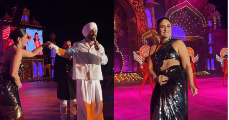 Anant-Radhika Pre-Wedding Celebrations: Diljit Dosanjh Woos Kareena Kapoor Khan With This Song Of His
