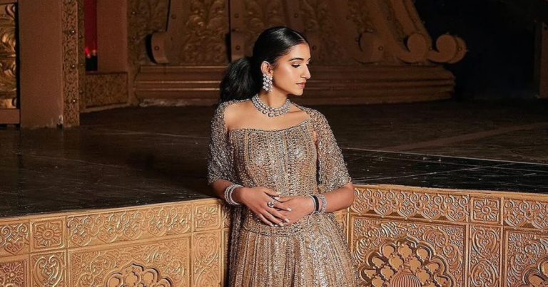 Anant Ambani-Radhika Merchant Pre-Wedding: Radhika’s Shimmery Embellished Lehenga Is Elegantly Gorgeous
