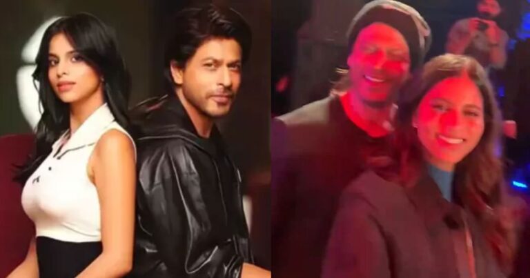 Video: Shah Rukh Khan, Suhana Khan Dancing To ‘Chammak Challo’ Is Winning The Internet